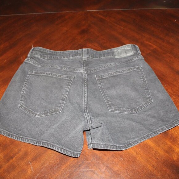 H&M Denim Shorts Dark Wash – Size 12 - Picture 7 of 7